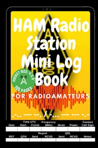 HAM Radio Station Mini Log Book for Radioamateurs: Amateur Radio Station Book; Logbook for Serious Operators; Radio International Q-codes; CW QSO ... Glossary; RST (Ham Radio by Mr Pinky Fox) by MR Pinky Fox