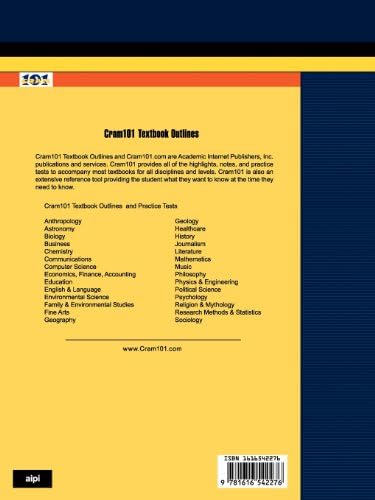 Outlines & Highlights for Thompson & Thompson : Genetics in Medicine by Cram101 Textbook Reviews