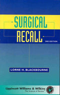 Surgical Recall by Lorne H. Blackbourne MD FACS