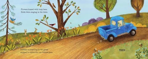 Little Blue Truck and Racer Red: A Fun Picture Book About Race Cars, Friendship, and Trying Your Best for Children (Ages 4-8) by Alice Schertle