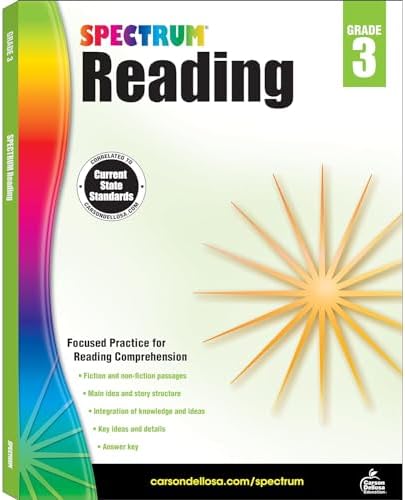 The Grade 3 Series. Spectrum Math Workbook- Volume 4, Spectrum Reading Workbook- Volume 22, Spectrum Vocabulary- Volume 86 , Spectrum Writing- Volume 37, Word Problems- Volume 76 by Spectrum by Spectrum