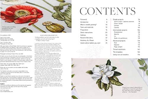 The Kew Book of Embroidered Flowers: 11 inspiring projects with reusable iron-on transfers by Trish Burr