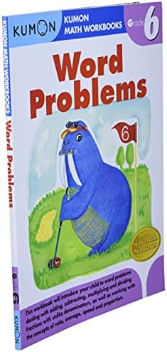 Kumon Grade 6 Word Problems (Kumon Math Workbooks) by Kumon Publishing