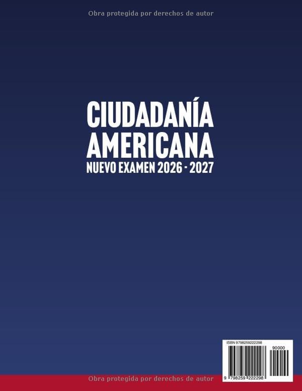 Ciudadanía Americana: Guía Completa para el Examen de Naturalización del USCIS con las 128 Preguntas Oficiales en Inglés y Español 20 Exámenes de ... y Simulación de Entrevista (Spanish Edition) by Easy Edu Publishing