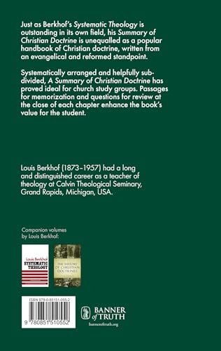 Summary of Christian Doctrine by Louis Berkhof