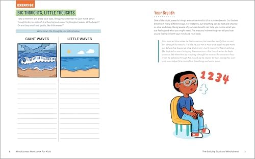 Mindfulness Workbook for Kids: 60+ Activities to Focus, Stay Calm, and Make Good Choices (Health and Wellness Workbooks for Kids) by Hannah Sherman LCSW