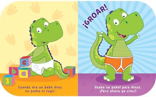 Dino Sabe ir Al Baño: ¡Aprende Tu Tambien! ¡Aprende Fácil, Paso a Paso! Recomendado para Niños de 2 a 3 Años (Spanish Edition) by Michael Garton