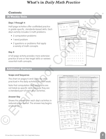 Evan-Moor Daily Math Practice, Grade 4 by Evan-Moor
