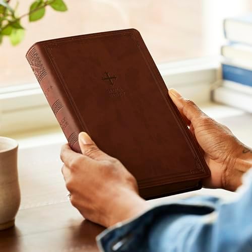 NRSV Catholic Edition Gift Bible, Brown Leathersoft (Comfort Print, Holy Bible, Complete Catholic Bible, NRSV CE): Holy Bible by Catholic Bible Press