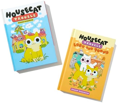 Housecat Trouble: Meow and Again Boxed Set: Housecat Trouble; Lost and Found (A Graphic Novel Boxed Set) by Mason Dickerson