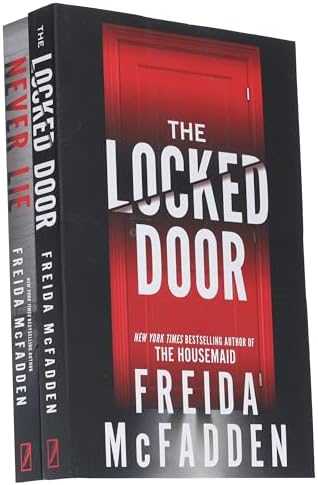 Freida McFadden 2 Books Collection Set (Never Lie & The Locked Door) by Freida McFadden