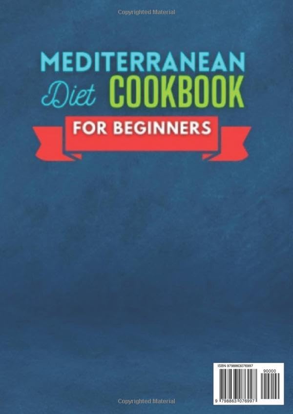 Mediterranean Diet Cookbook For Beginners: A Beginner's Guide to Healthy Cooking (Italian Edition) by Alessandro De Chirico