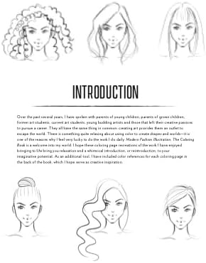 Modern Fashion Illustration: The Coloring Book: 40+ High Fashion Gowns and Dresses to Style and Color by Holly Nichols