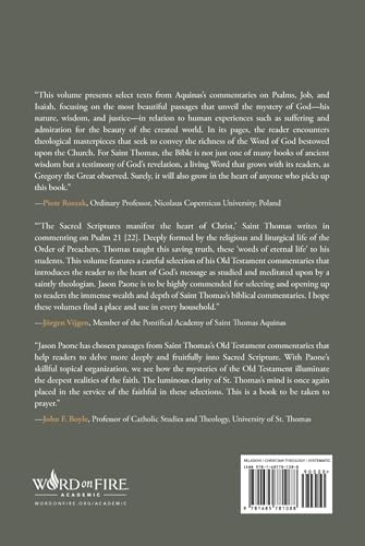Thomas Aquinas: Selected Commentaries on the Old Testament by Thomas Aquinas