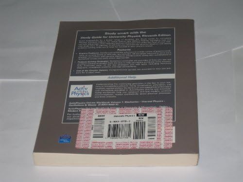 University Physics 11th edition by Francis Weston Young, Hugh D.; Freedman, Roger A.; Ford, A. Lewis; Sears