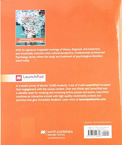 Fundamentals of Abnormal Psychology by Ronald J. Comer