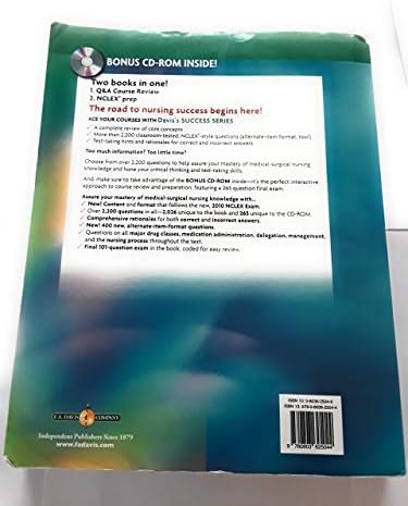 Med-Surg Success: A Q&A Review Applying Critical Thinking to Test Taking (Davis's Success) by Kathryn Colgrove