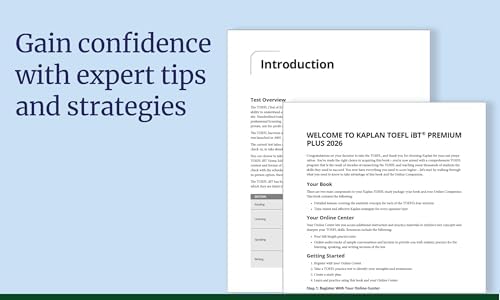 TOEFL iBT Premium Plus 2026 (Kaplan Test Prep) by Kaplan Test Prep