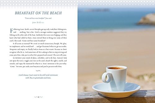 Devotions from the Beach: Experiencing God’s Calming Peace on Sandy Shores (A 100-Day Devotional) by Thomas Nelson