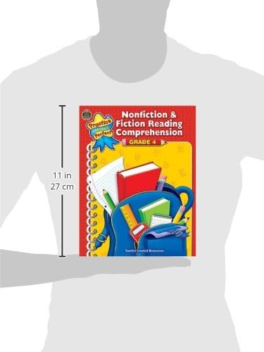 Nonfiction & Fiction Reading Comprehension Grade 4 (Practice Makes Perfect) by Ruth Foster