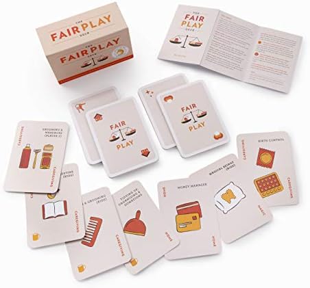 The Fair Play Deck: A Couple's Conversation Deck for Prioritizing What's Important by Eve Rodsky