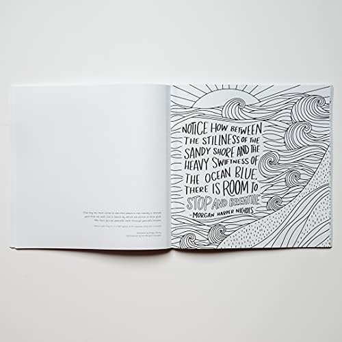Peace, Be Still: A Coloring Book for Rediscovering Rest and Serenity by Ink & Willow