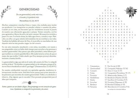 100 devocionales para mujeres. Con sopa de letras (letra grande) / One Hundred Devotionals for Women with Word Search (Spanish Edition) by Origen
