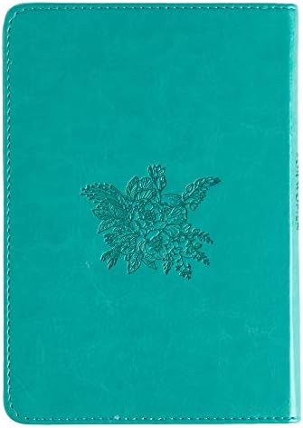 One-Minute With God For Women 365 Daily Devotions for Refreshment and Encouragement Teal Faux Leather Flexcover Gift Book Devotional w/Ribbon Marker by Ronald A Beers