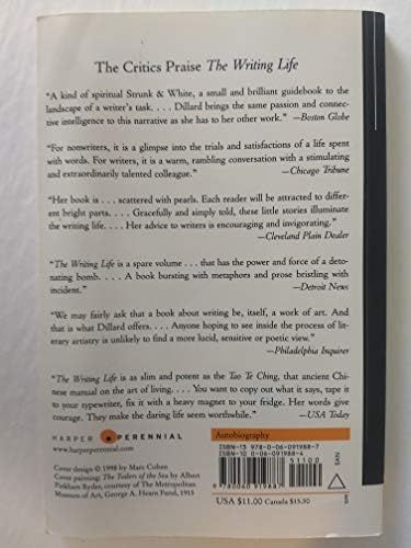 The Writing Life: The Classic Essay Collection on the Creative Process by Annie Dillard