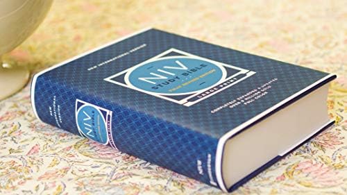 NIV Study Bible, Fully Revised Edition (Study Deeply. Believe Wholeheartedly.), Large Print, Hardcover, Red Letter, Comfort Print by Zondervan