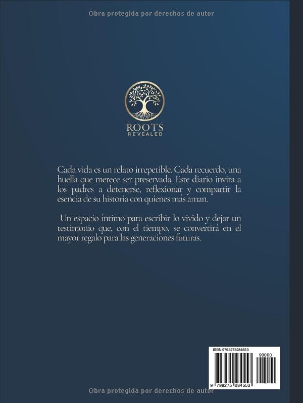 Papa quiero escuchar tu historia : Un regalo especial para Papá: Diario guiado con más de 240 preguntas para preservar recuerdos y compartir su legado ... memorias tu legado. (Spanish Edition) by Roots Revealed