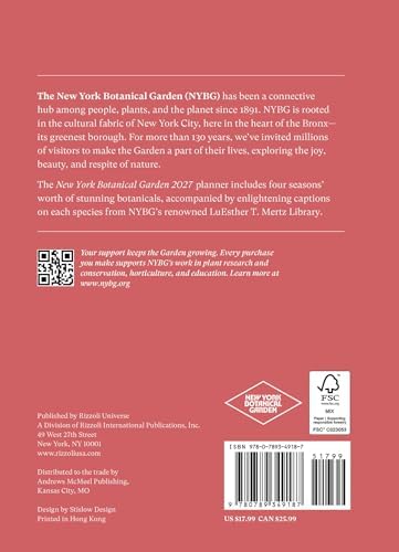 New York Botanical Garden 2027 Planner by The New York Botanical Garden