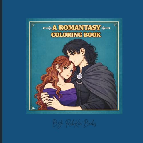 A Romantasy Coloring Book by RobKen Books