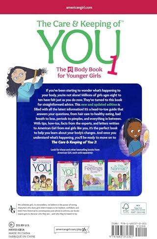 The Care and Keeping of You 1: The Body Book for Younger Girls (American Girl® Wellbeing) by Valorie Schaefer