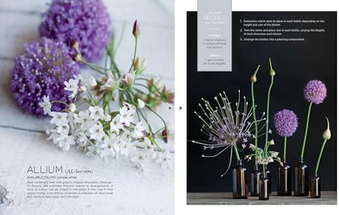 The Flower Recipe Book: 100 Magical, Sculptural, Seasonal Arrangements (The Flower Recipe Series) by Alethea Harampolis