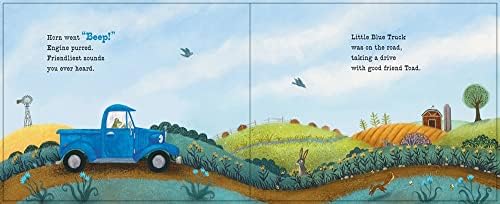 Little Blue Truck Makes a Friend: A Farmyard Story About Welcoming New Friends for Children (Ages 4–8) by Alice Schertle