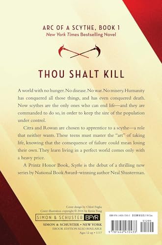 Scythe (Arc of a Scythe) by Neal Shusterman