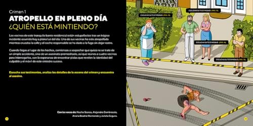 ¿Quién está mintiendo? / Who Is Lying? (Crímenes Ilustrados) (Spanish Edition) by Modesto García