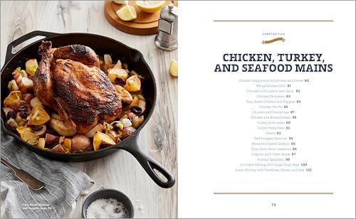 One-Pan Cookbook for Men: 100 Easy Single-Skillet Recipes to Step Up Your Cooking Game by Jon Bailey