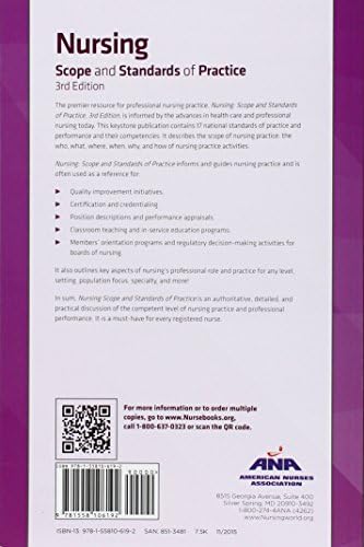 Nursing: Scope and Standards of Practice, 3rd Edition by American Nurses Association