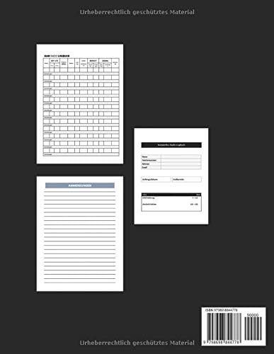HAM Radio Logbuch: Komplettes Logbuch für HAM-Funker zur Verfolgung und Organisation von Kommunikation und Aktivitäten. Radiobandfrequenzdiagramm, ... Handbuch für Bediener (German Edition) by Patrick J. Holzman
