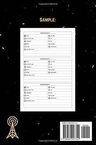 Ham Radio Log Book: Amateur Radio Operator Station Journal - Ham Radio Logging Notebook & Contact Keeper Logbook - Unique Ham Radio Gifts for Men & Women by Arthur Rajio