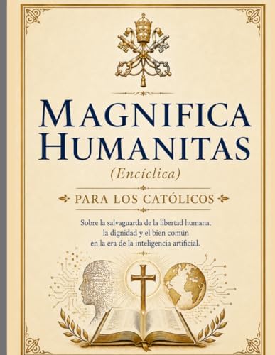 Magnifica Humanitas{encíclica} Para los católicos: Sobre la salvaguarda de la libertad humana, la dignidad y el bien común en la era de la IA. (Spanish Edition) by Joseph Kolbe