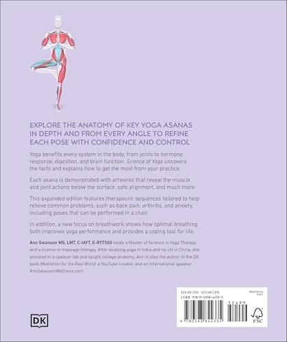 Science of Yoga: Understand the Anatomy and Physiology to Perfect Your Practice (The Science of Fitness) by Ann Swanson