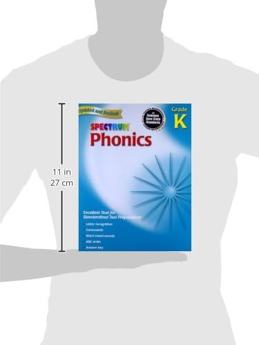Phonics, Grade K (Spectrum) by Spectrum