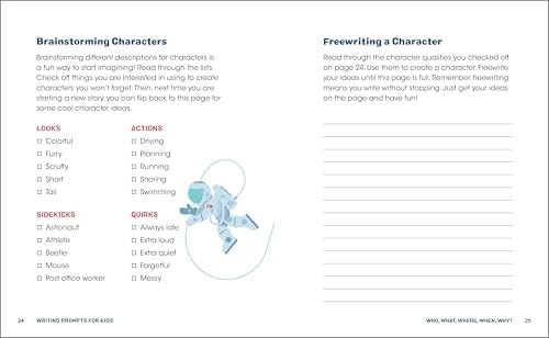 Writing Prompts for Kids: A Creative Workbook for Ages 7 to 9 by Emily Aierstok