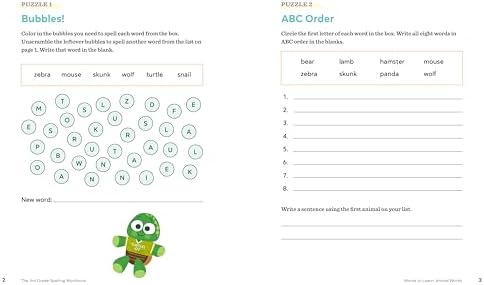 The 3rd Grade Spelling Workbook: 95+ Games and Puzzles to Improve Spelling Skills by Ann Richmond Fisher