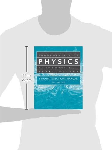 Student Solutions Manual for Fundamentals of Physics by David Halliday