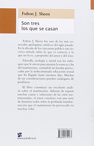 Son tres los que se casan by Fulton J. Sheen