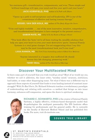 No Bad Parts: Healing Trauma and Restoring Wholeness with the Internal Family Systems Model by Richard C. Schwartz PhD